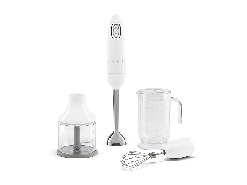 Mixeur avec accessoires blanc