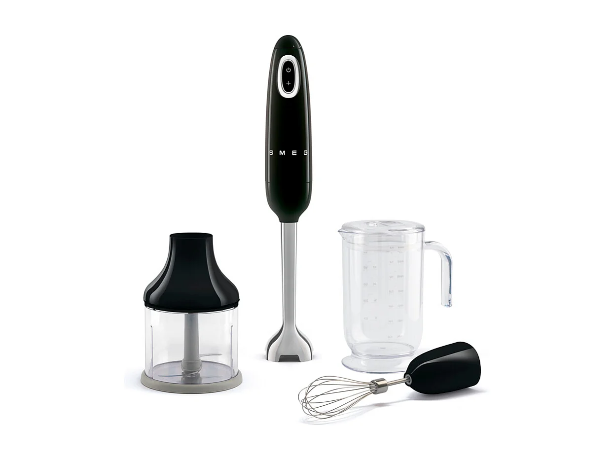 Mixeur avec accessoires noir