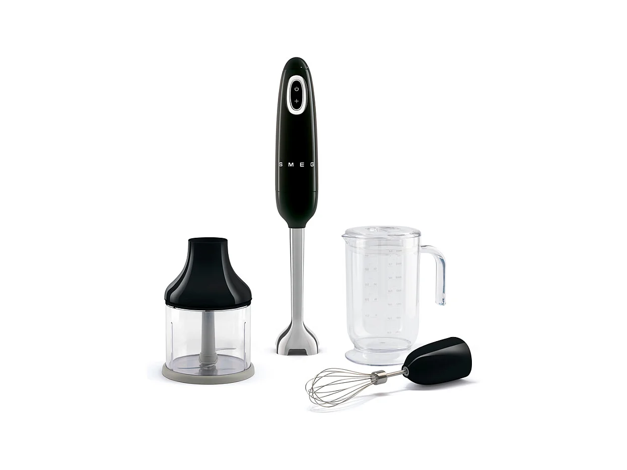 Mixeur avec accessoires noir