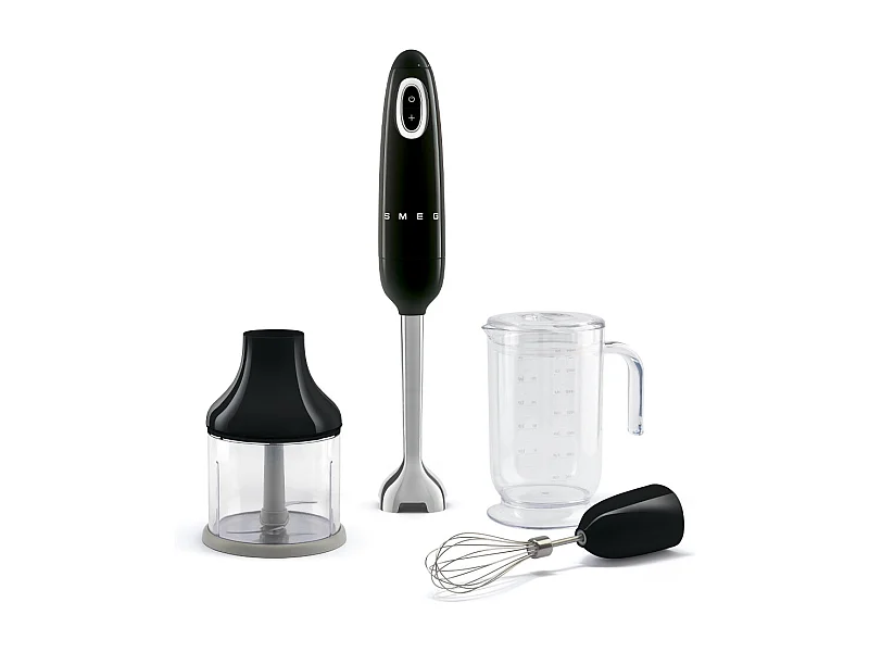Mixeur avec accessoires noir