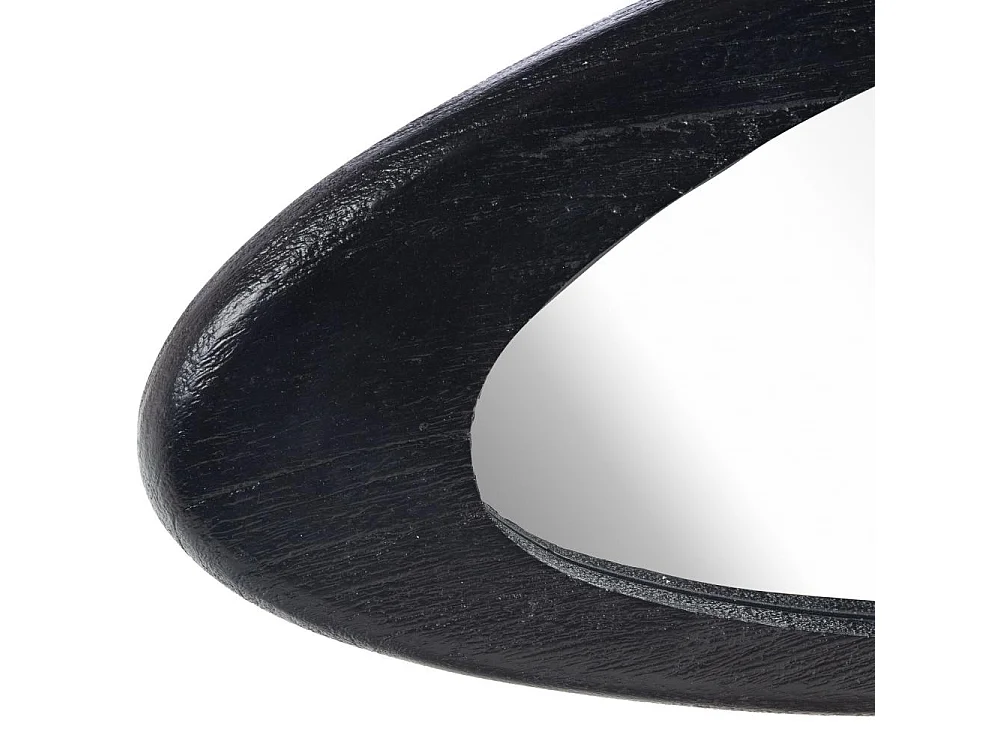 Miroir Taiwo noir 100 cm