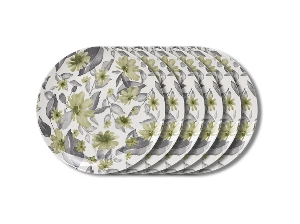 Assiette creuse Edulis 20 cm (lot de 6)