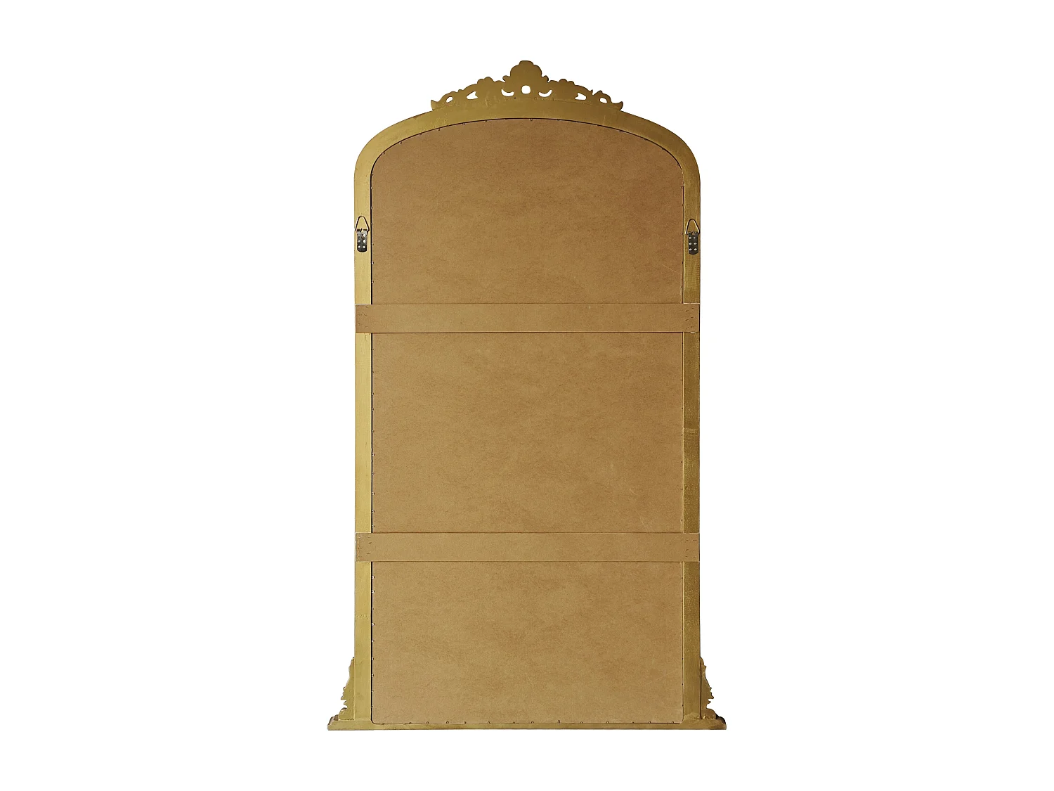 Stort speil i paulowniatre - B. 120 x H.190 cm - Gyllen - MERRY