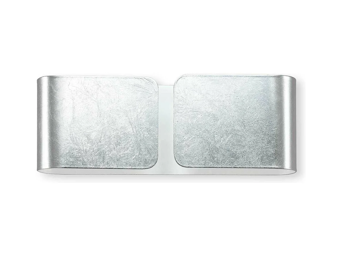 Ideal Lux Clip Petite applique murale d'intérieur à 2 ampoules, argent, G9