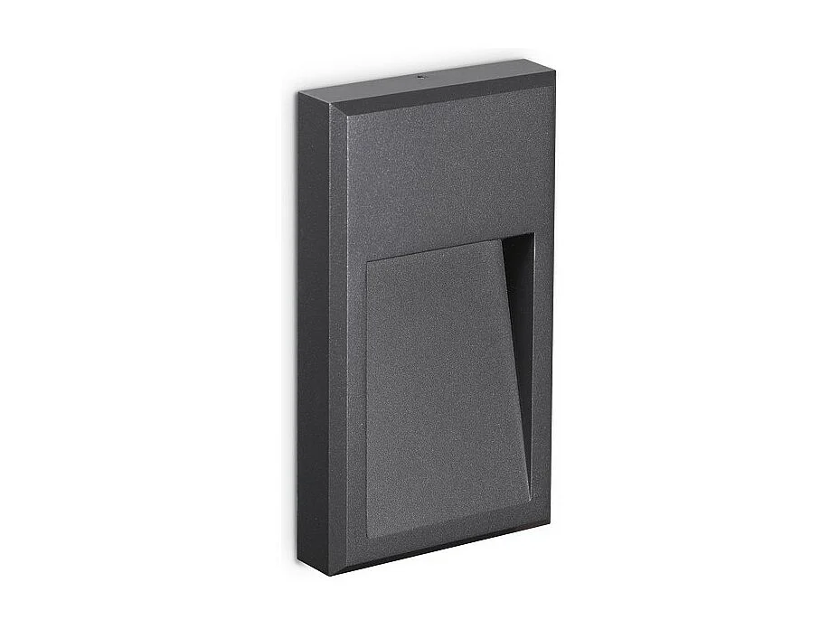 LED Außenwandleuchte Anthrazit IP65, 3000K