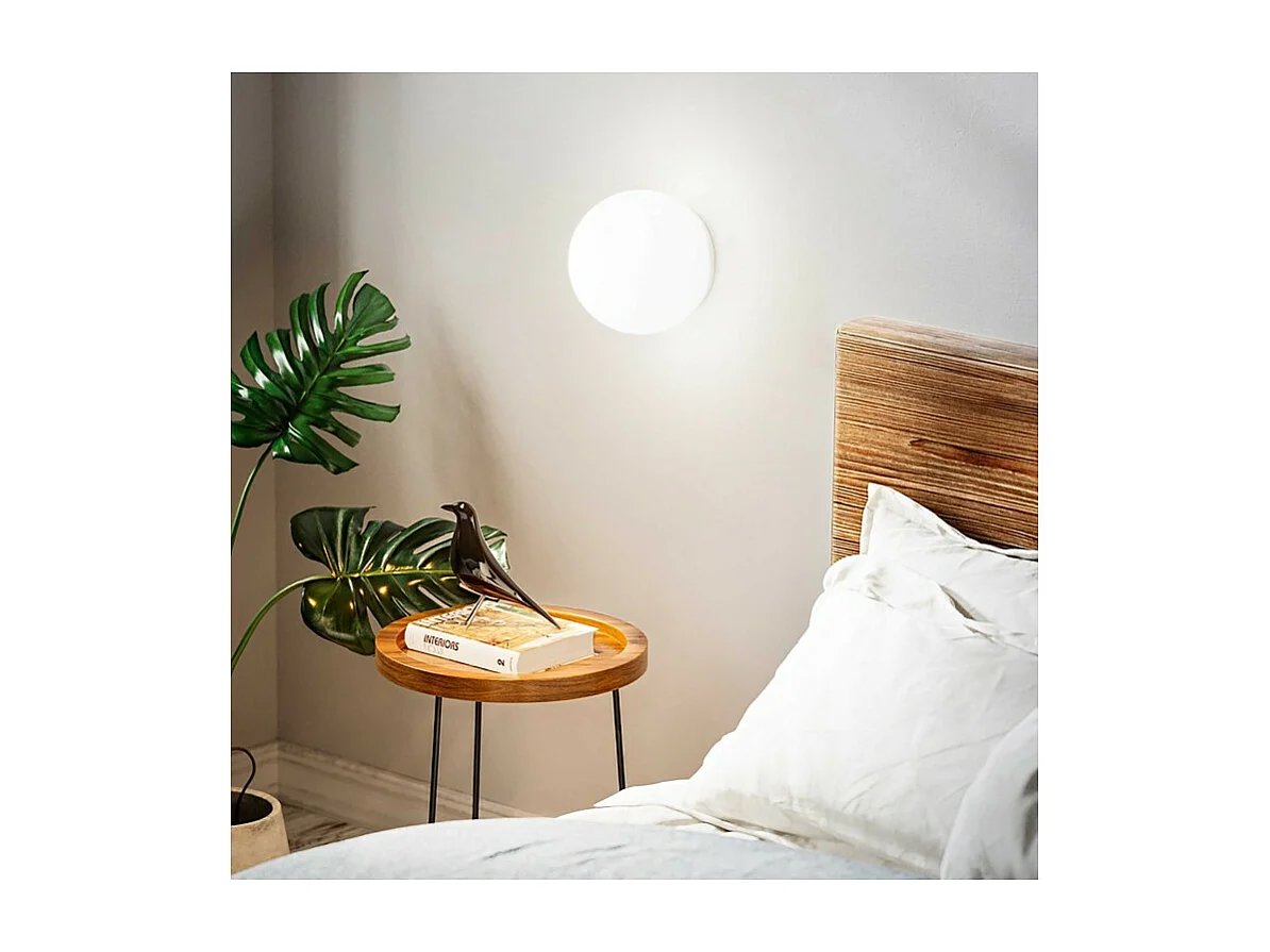 Ideal Lux Mapa Bianco - 1 Plafón de techo tipo globo ligero blanco, E27