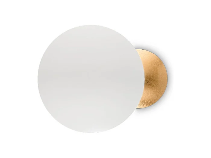 Applique murale décorative LED or blanc, 3000K