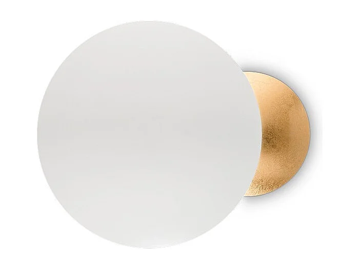 Applique murale décorative LED or blanc, 3000K