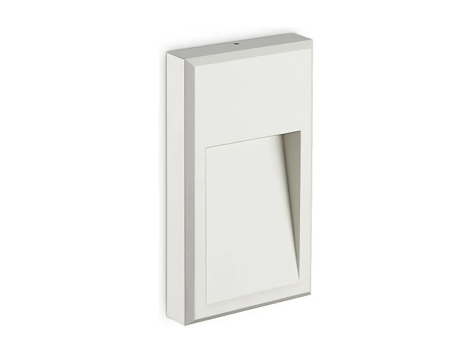 Applique murale d'extérieur LED blanche IP65, 3000K