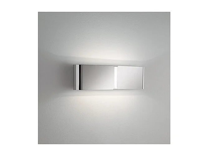 Ideal Lux Clip Petite applique murale d'intérieur à 2 ampoules, chrome, G9