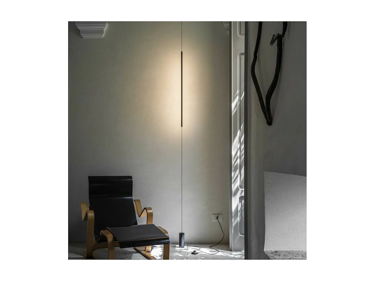 Ideal Lux FILO Integrierte LED-Pendel-Deckenleuchte Schwarz, 3000 K, nicht dimmbar