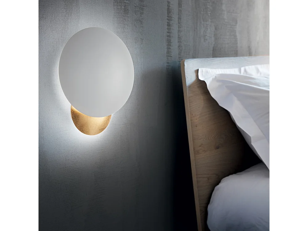 Aplique LED Decorativo Oro Blanco, 3000K