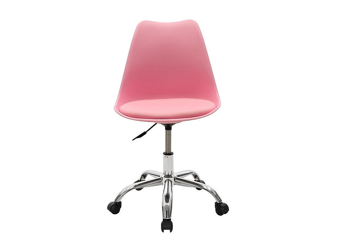 Silla de Oficina Rosa Gaston II 48x57x93 cm Estilo Retro