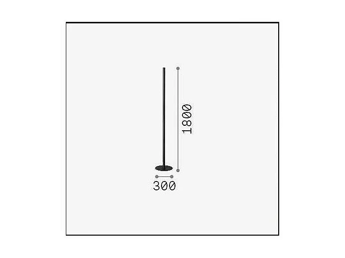 LOOK PT1, Lampadaire, Ideal Lux