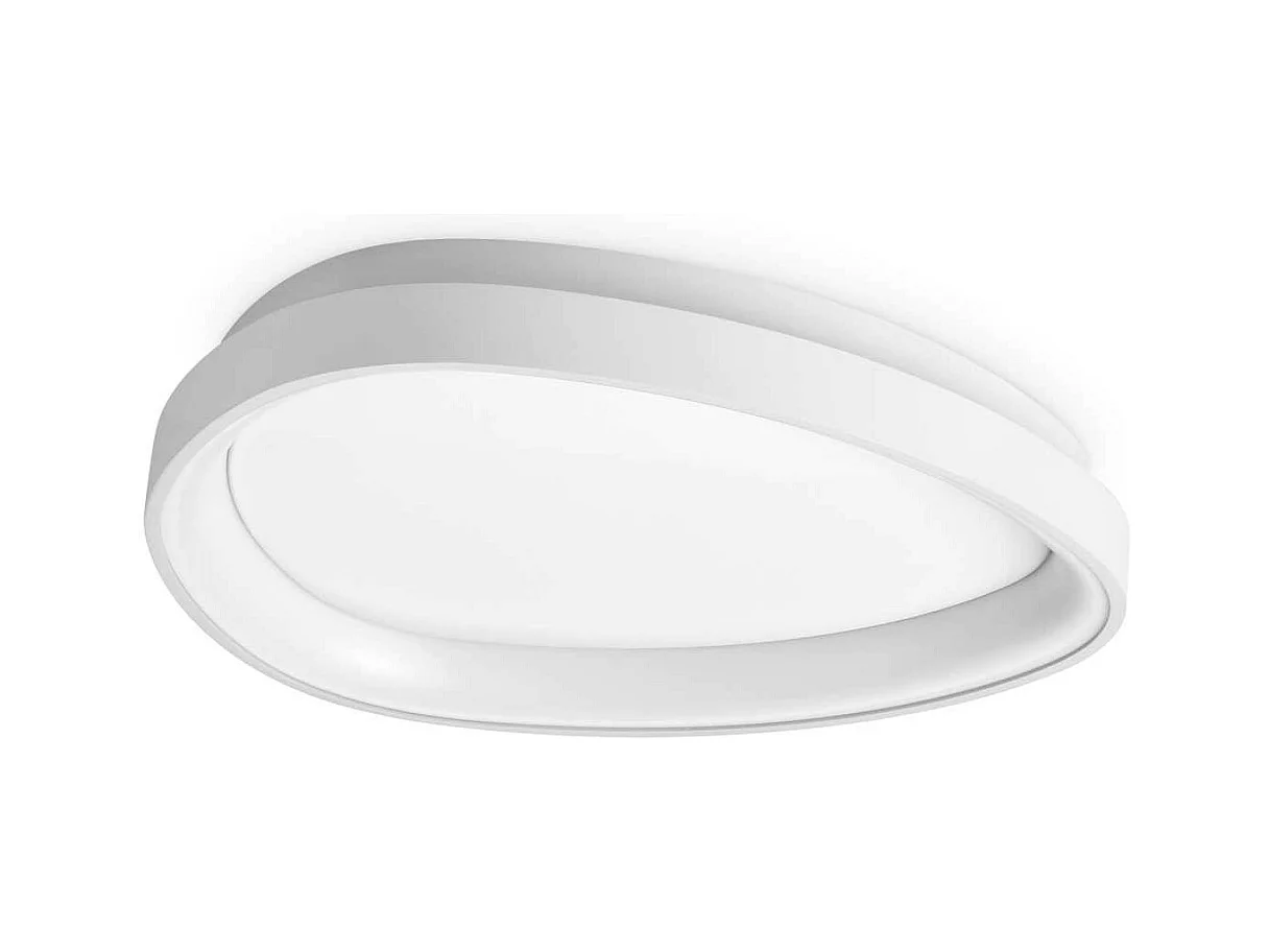 Ideal Lux GEMINI Semi-Encastré LED Intégré ON-OFF 42 cm Blanc 3000Lm 3000K