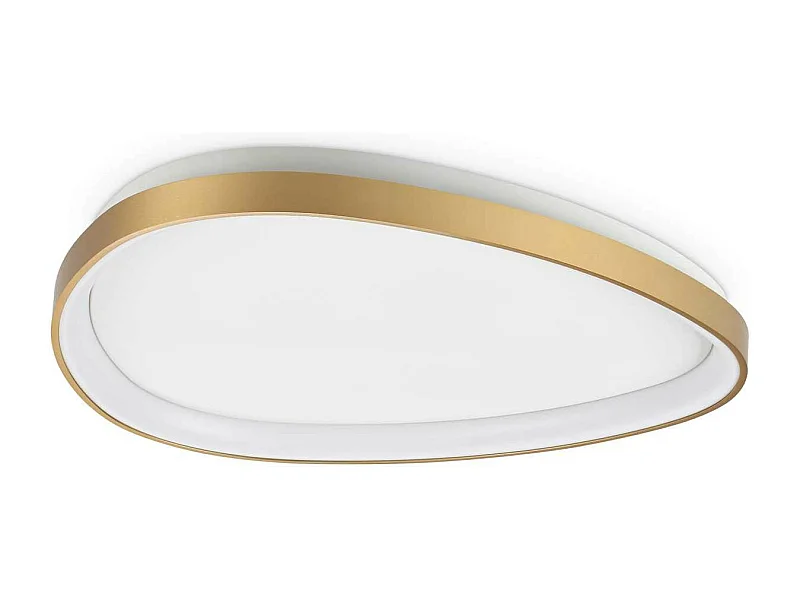 Ideal Lux GEMINI Semi-Encastré LED Intégré ON-OFF 61 cm Laiton 3850Lm 3000K