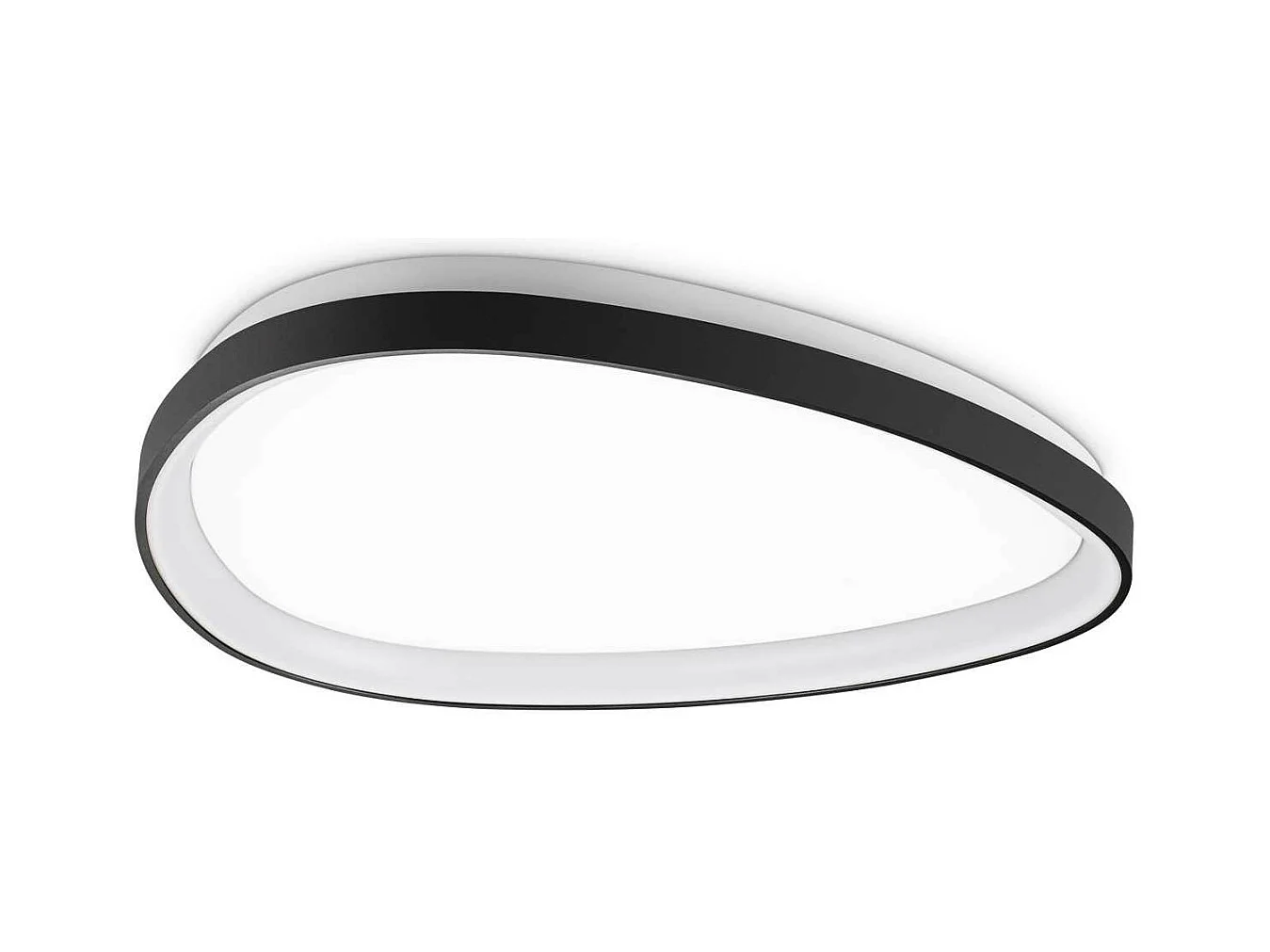 Ideal Lux GEMINI Semi-Encastré LED Intégré ON-OFF 61 cm Noir 3850Lm 3000K