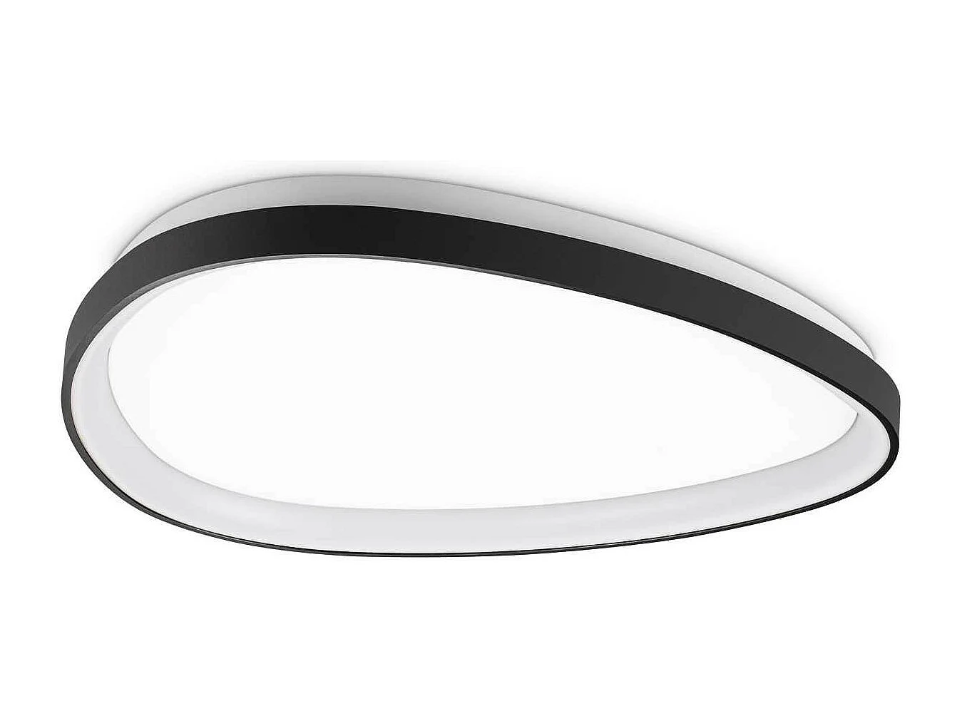 Ideal Lux GEMINI Semi-Encastré LED Intégré ON-OFF 61 cm Noir 3850Lm 3000K