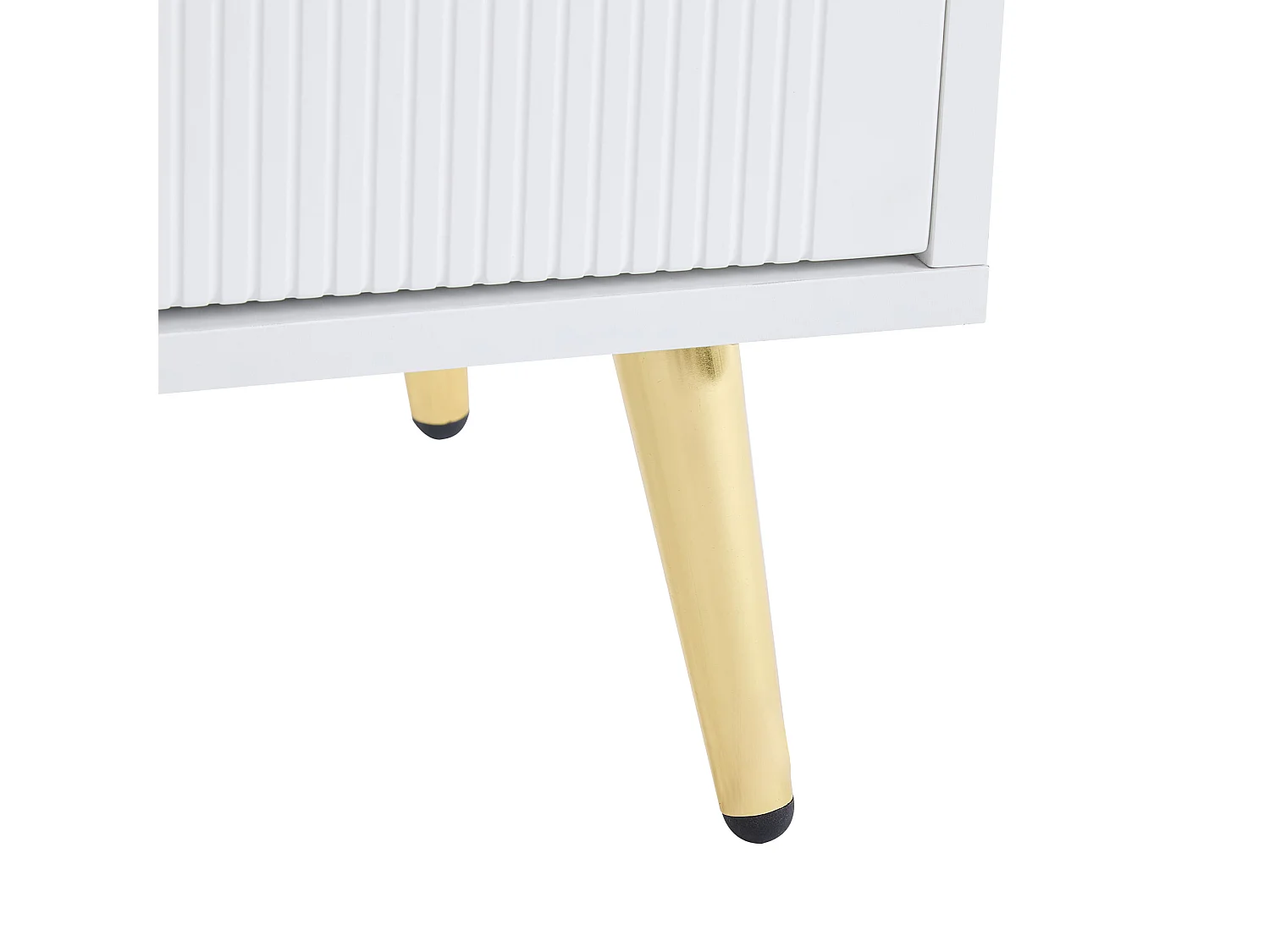 Meuble à chaussures - 2 tiroirs + 4 portes + compartiment ouvert - Blanc