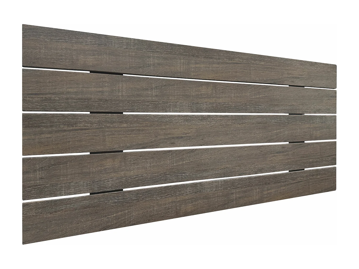 DHOME Tête de Lit Bois Recyclé Dm Style Palette Horizontale 110x46cm Lit 105 - Chêne Amazone