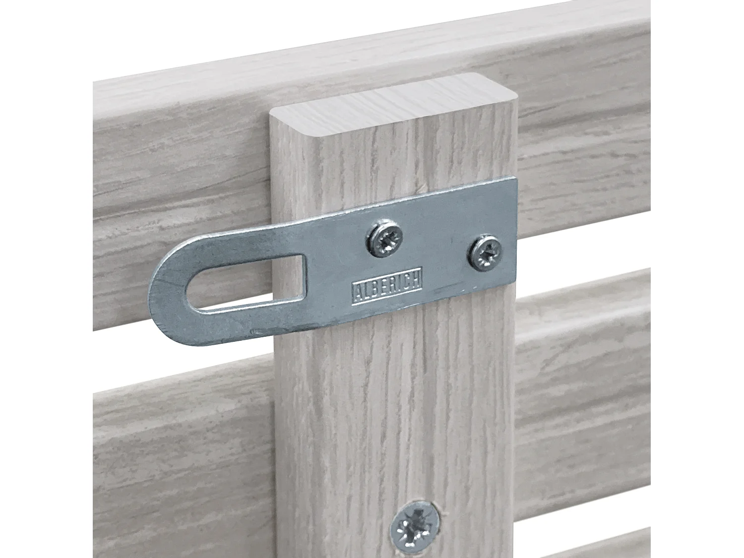 1. DHOME Tête de Lit DM Bois Recyclé Double Style Palette Japonaise Divisée en 2 Pièces 190x46cm Lits 190 - Arctique