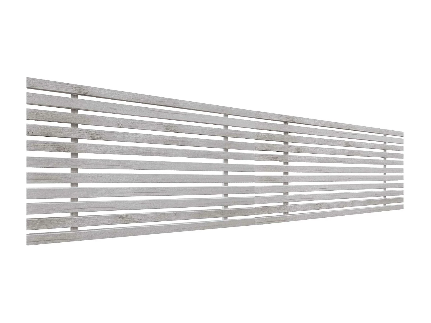 1. DHOME Tête de Lit DM Bois Recyclé Double Style Palette Japonaise Divisée en 2 Pièces 190x46cm Lits 190 - Arctique