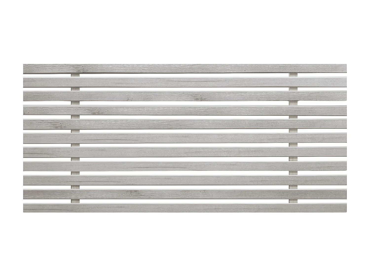 DHOME Hoofdeinde van gerecycled hout Dm Japanse palletstijl 80x46cm bedden 80/90 - Arctic