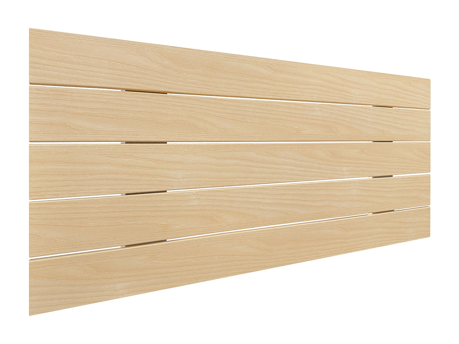 DHOME Cabecero De Madera Reciclada Dm Estilo Palet Horizontal 80x46cm Camas 80/90 - Madera Natural