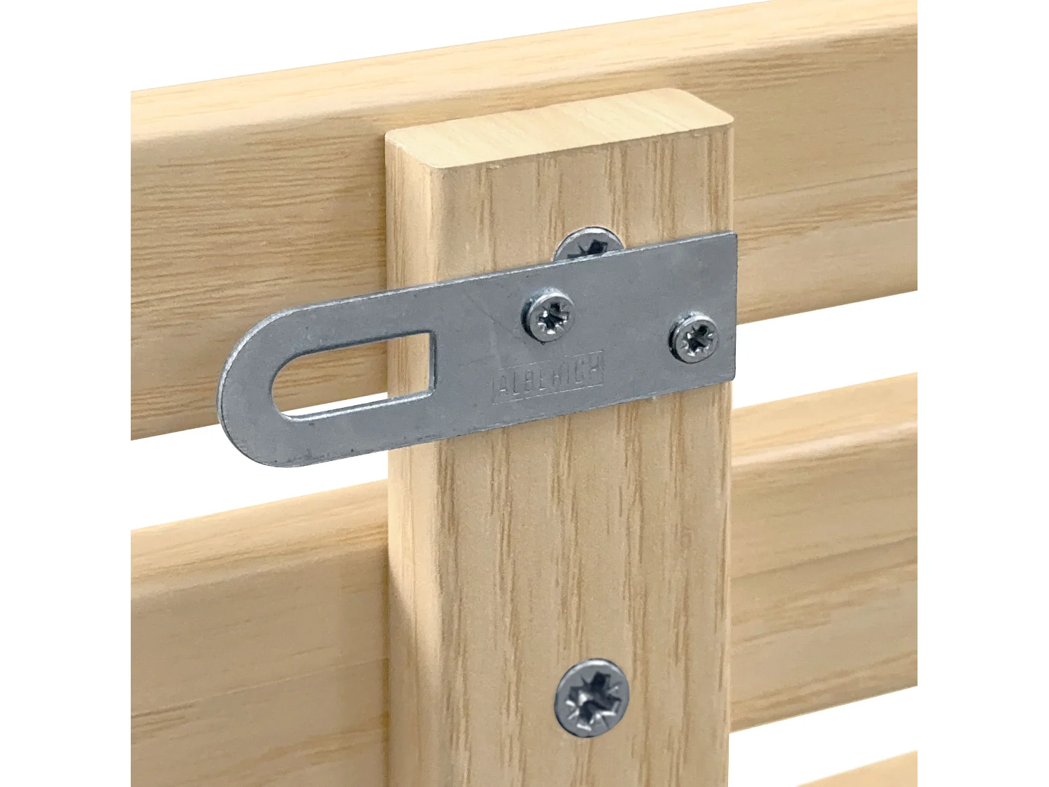 DHOME Kopfteil aus recyceltem Holz, Dm, japanischer Palettenstil, 80 x 46 cm, Betten 80/90 – Naturholz