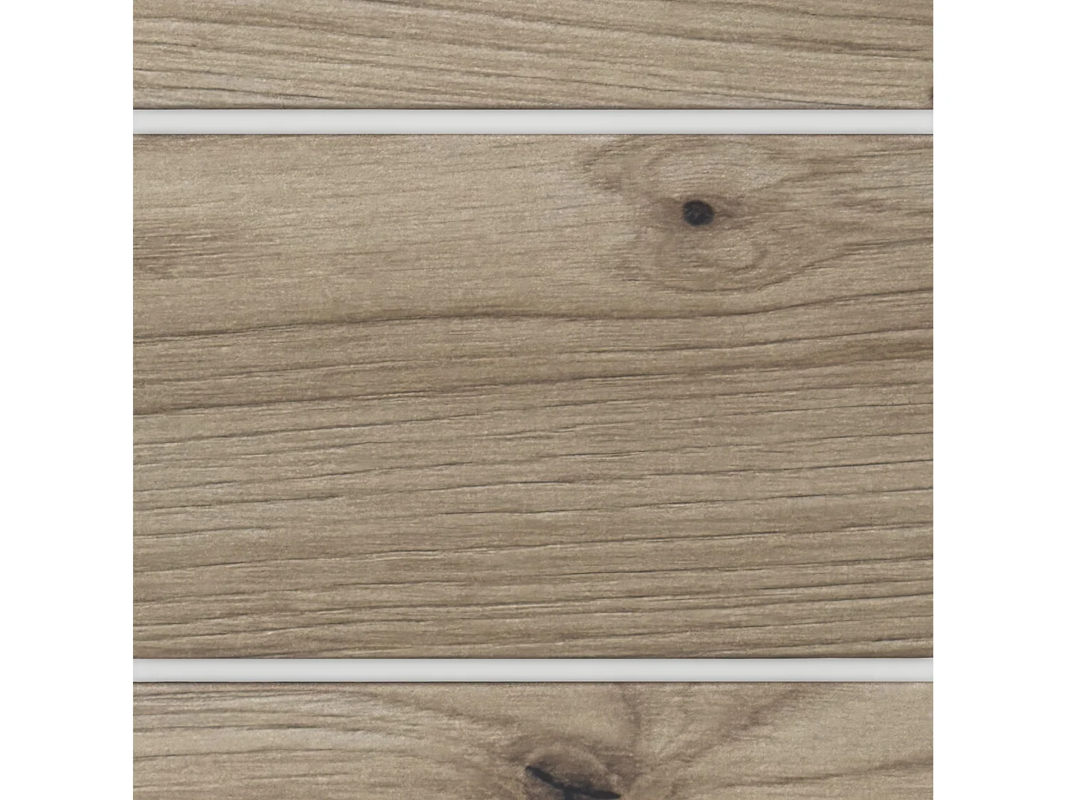 DHOME Tête de Lit en Bois DM Recyclé Double Style Palette Horizontale 210x46cm Lits 220 - Chêne