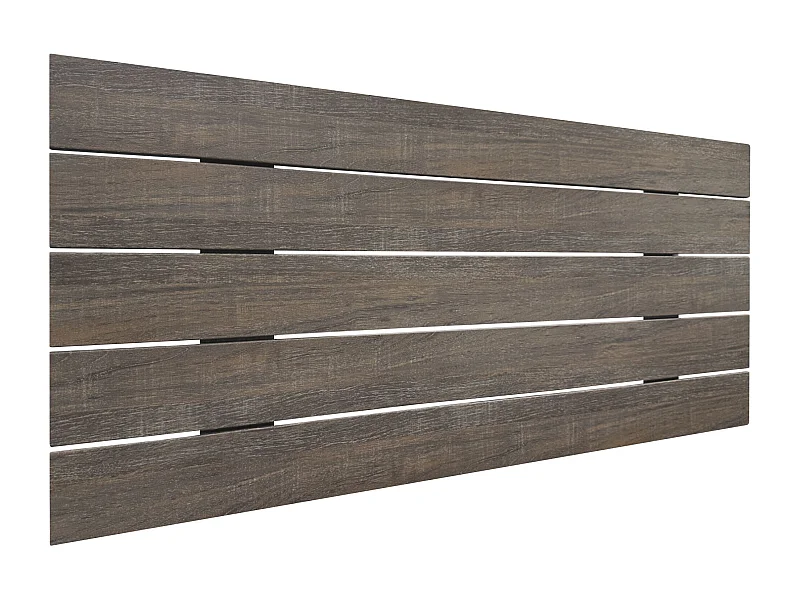 DHOME Tête de Lit Bois Recyclé Dm Style Palette Horizontale 95x46cm Lits 80/90 - Chêne Amazone