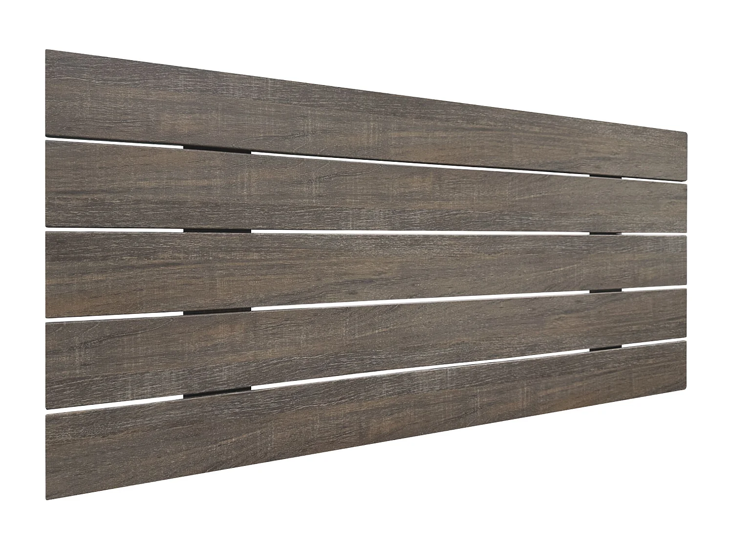 DHOME Hoofdeinde van gerecycled hout Dm Horizontaal Palletstijl 95x46cm Bedden 80/90 - Amazon Eiken