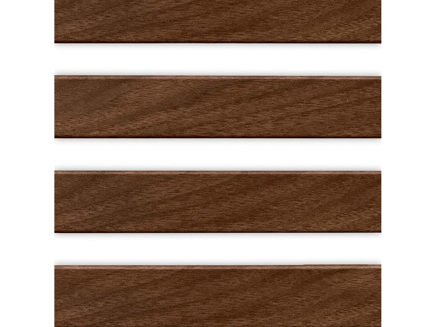 DHOME Kopfteil aus recyceltem Holz, Dm, japanischer Palettenstil, 80 x 46 cm, Betten 80/90 – Walnussholz