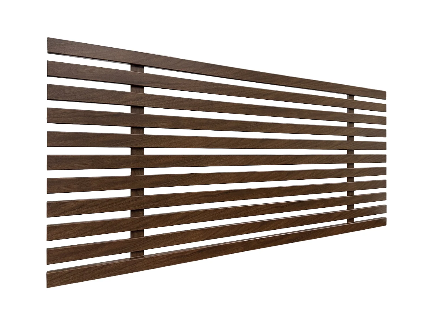 DHOME Tête de Lit Bois Recyclé Dm Style Palette Japonaise 80x46cm Lits 80/90 - Bois de Noyer