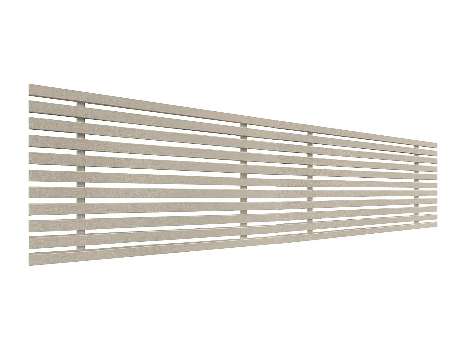 16. DHOME Tête de Lit DM Bois Recyclé Double Style Palette Japonaise Divisée en 2 Pièces 220x46cm Lits 220 - Finition Lin