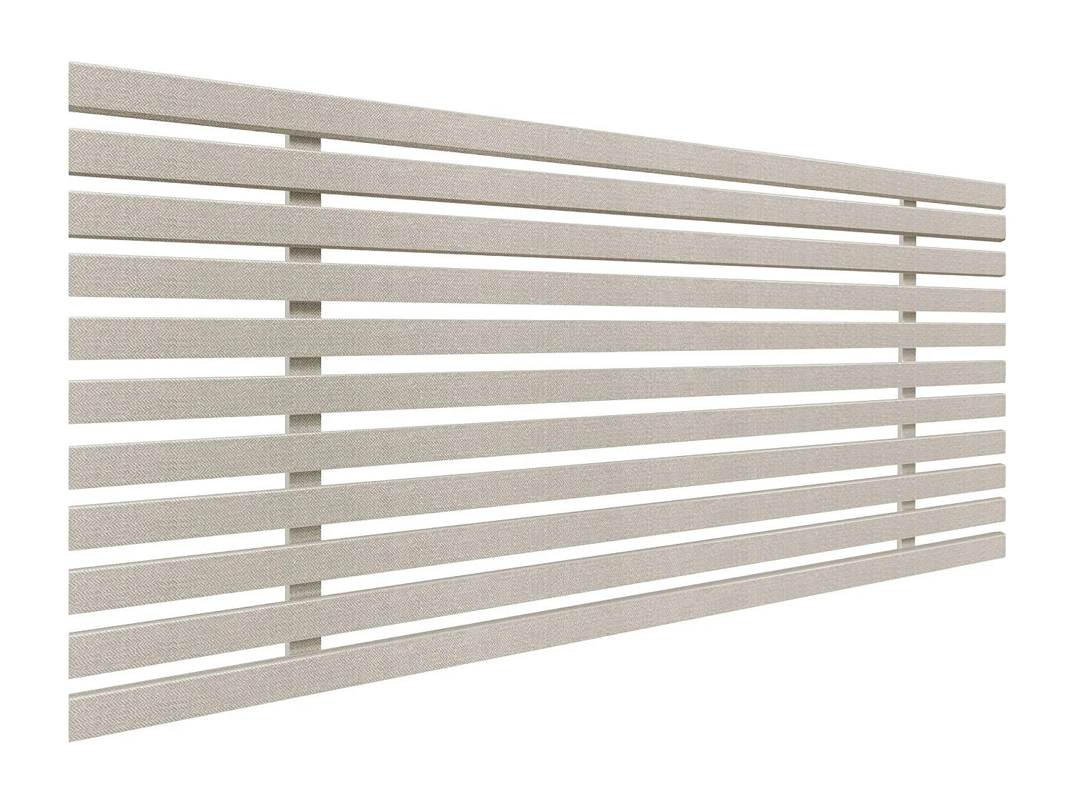 DHOME Testiera in legno riciclato Dm stile pallet giapponese 105x46 cm Letto 105 - Beige Spikes