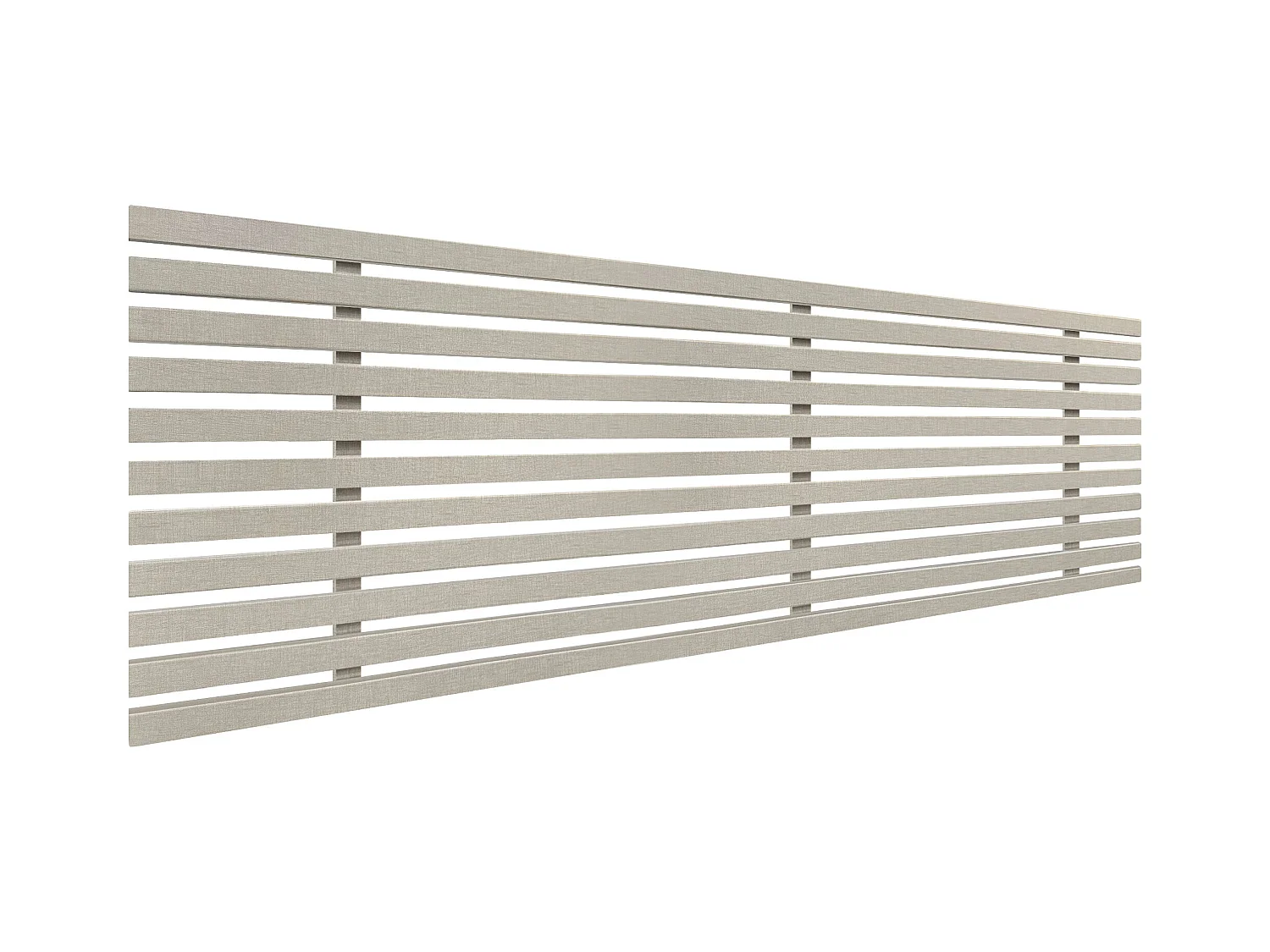 DHOME Testiera in Legno Riciclato Dm Stile Pallet Giapponese 145x46 cm Letto 145 - Finitura Lino