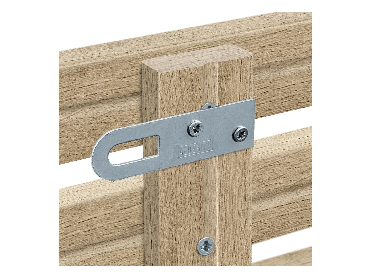 4. DHOME Tête de Lit DM Bois Recyclé Double Style Palette Japonaise Divisée en 2 Pièces 220x46cm Lits 220 - Bois Cambrien