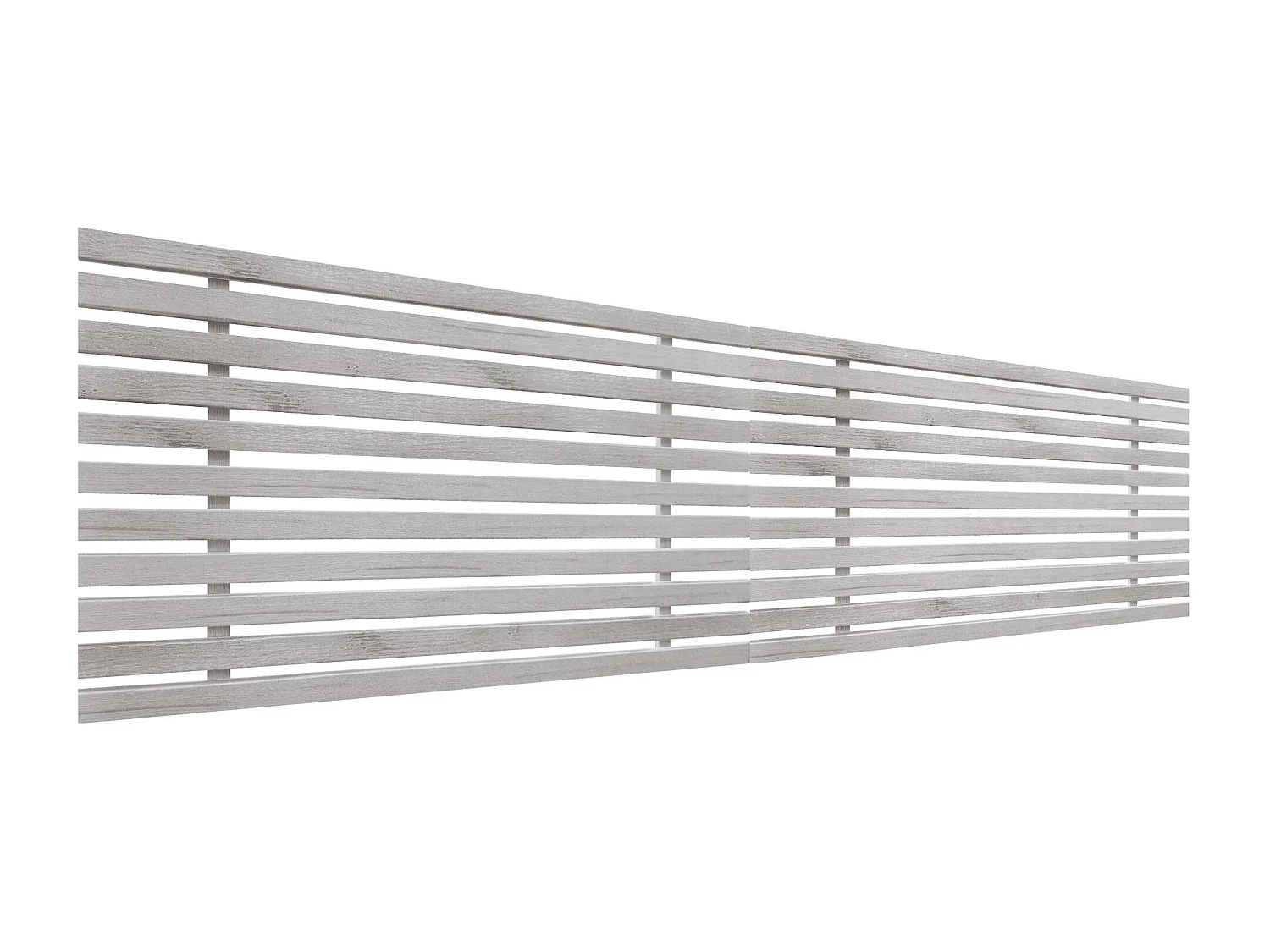 1. DHOME Tête de Lit DM Bois Recyclé Double Style Palette Japonaise Divisée en 2 Pièces 160x46cm Lits 160 - Arctique