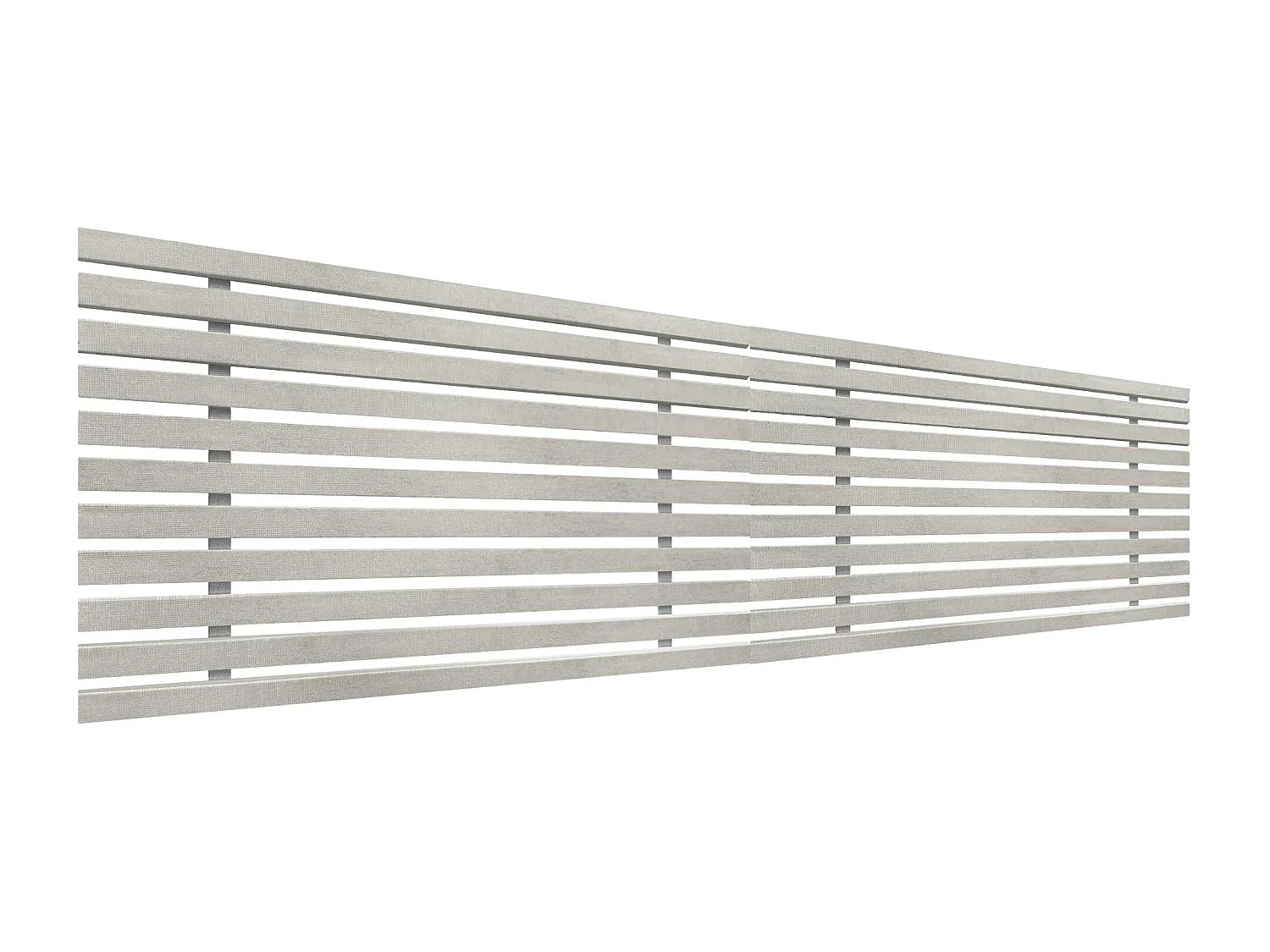 15. DHOME Tête de Lit DM Bois Recyclé Double Style Palette Japonaise Divisée en 2 Pièces 190x46cm Lits 190 - Gris Tribal