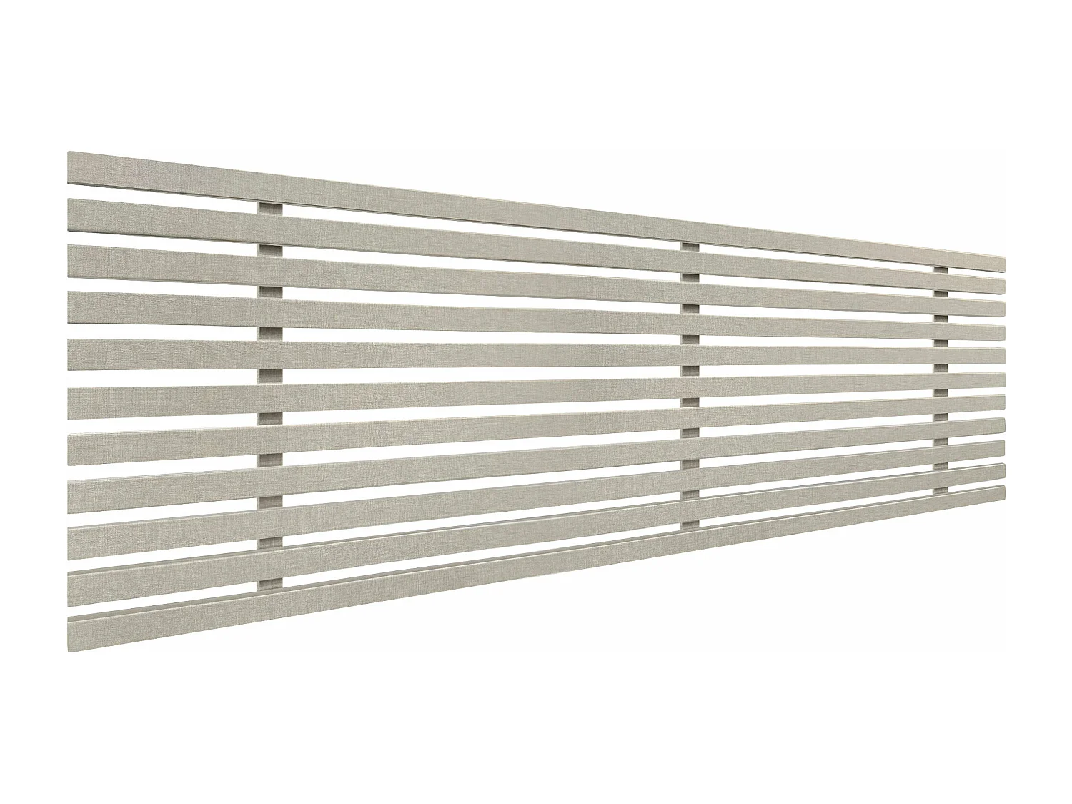 DHOME Tête de Lit Bois Recyclé Dm Style Palette Japonaise 150x46cm Lits 150/160 - Finition Lin