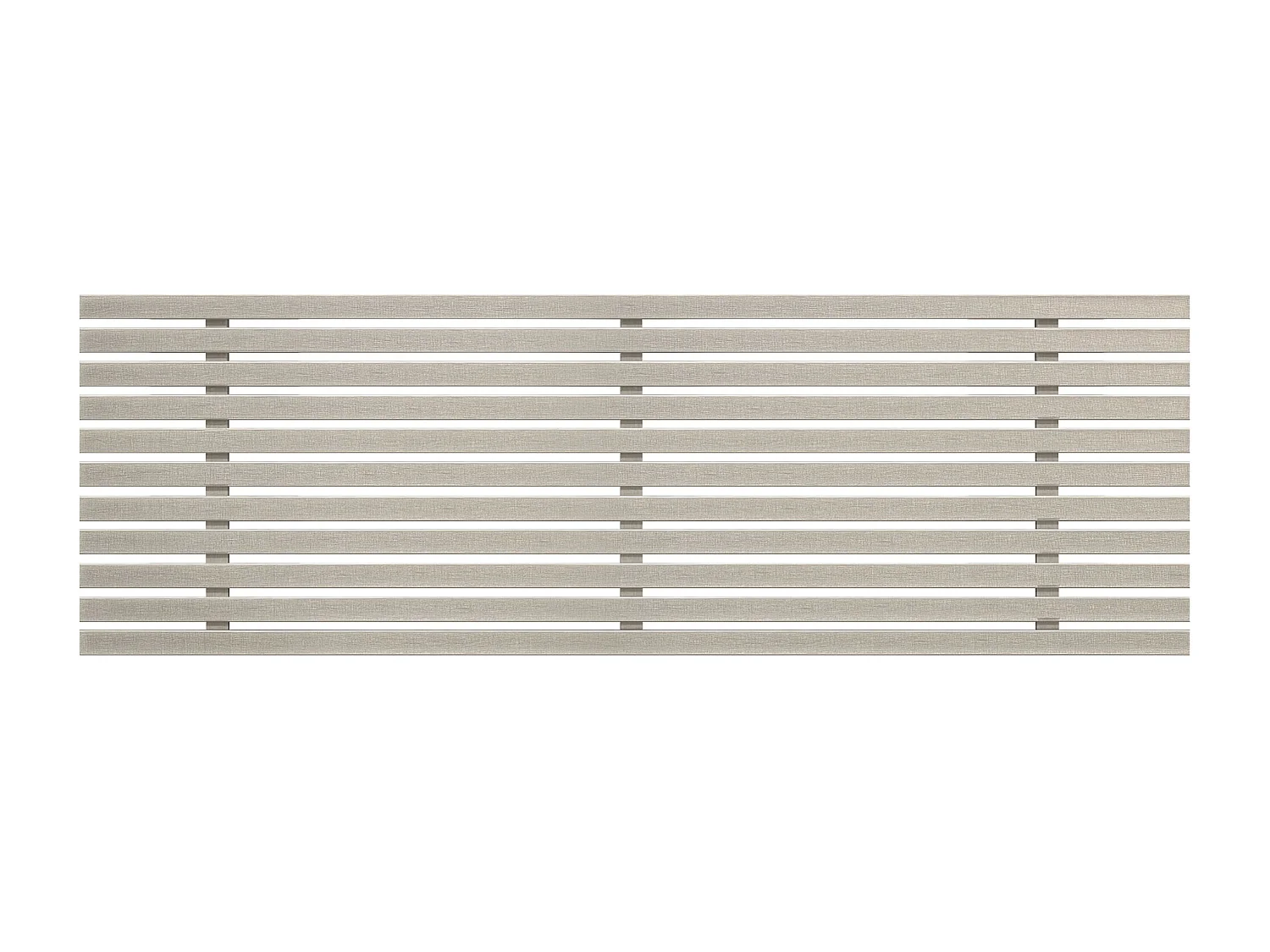 DHOME Tête de Lit Bois Recyclé Dm Style Palette Japonaise 150x46cm Lits 150/160 - Finition Lin