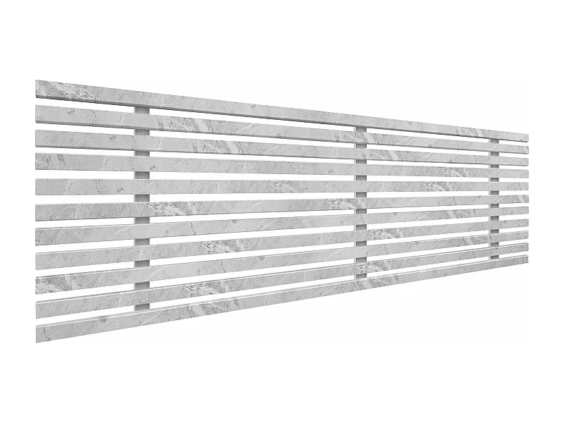 DHOME Tête de Lit Bois Recyclé Dm Style Palette Japonaise 160x46cm Lits 150/160 - Finition Marbre