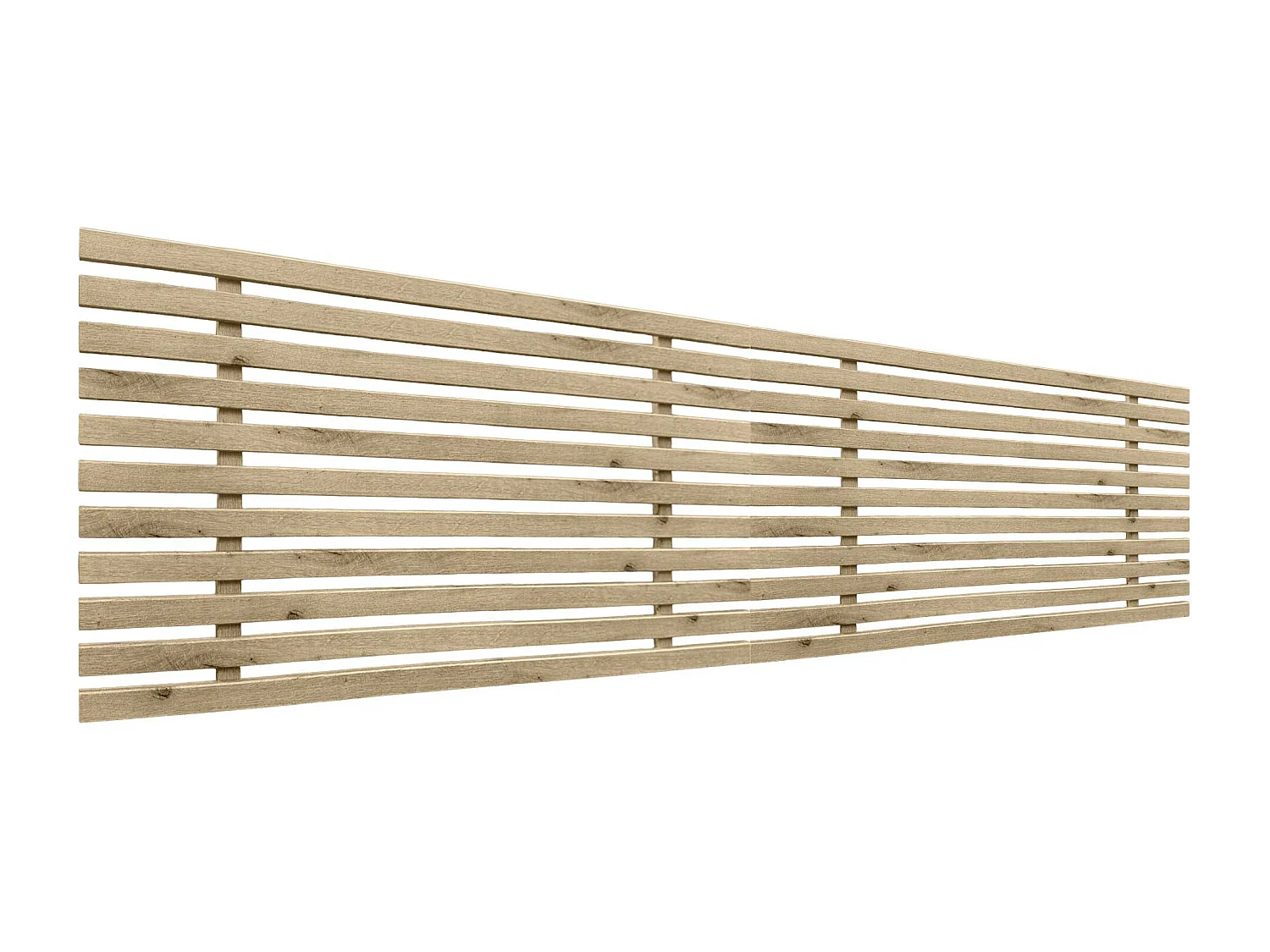 4. DHOME Tête de Lit DM Bois Recyclé Double Style Palette Japonaise Divisée en 2 Pièces 180x46cm Lits 180 - Bois Cambrien