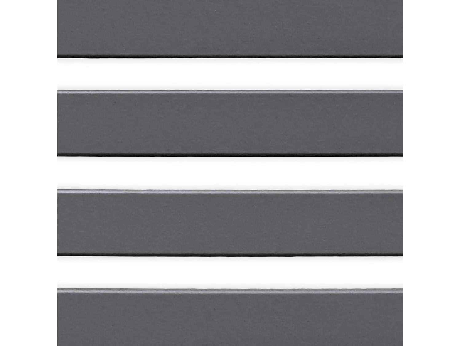 6. DHOME Tête de Lit DM Bois Recyclé Double Style Palette Japonaise Divisée en 2 Pièces 180x46cm Lits 180 - Gris Massif