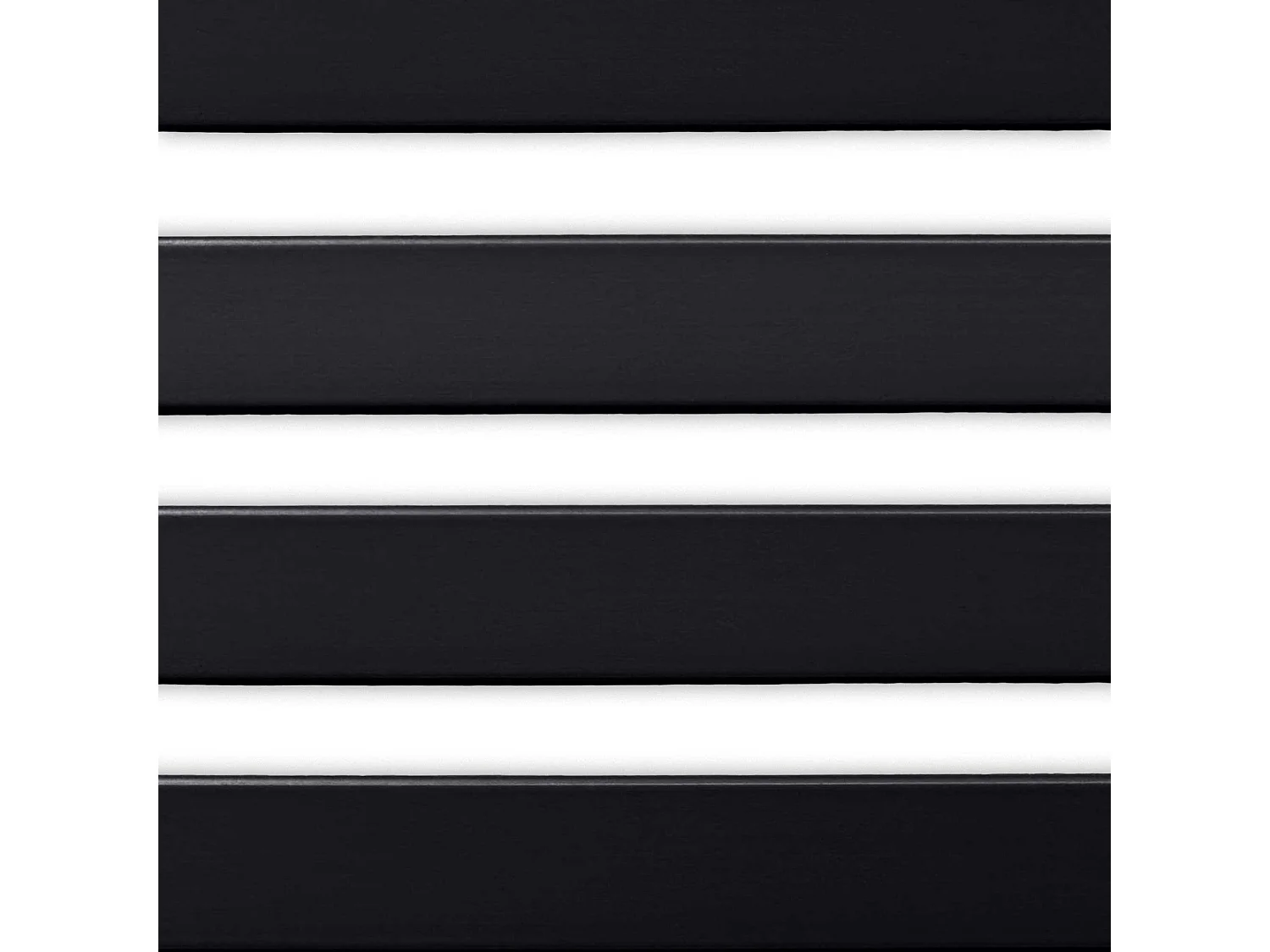 8. DHOME Tête de Lit DM Bois Recyclé Double Style Palette Japonaise Divisée en 2 Pièces 180x46cm Lits 180 - Noir Massif