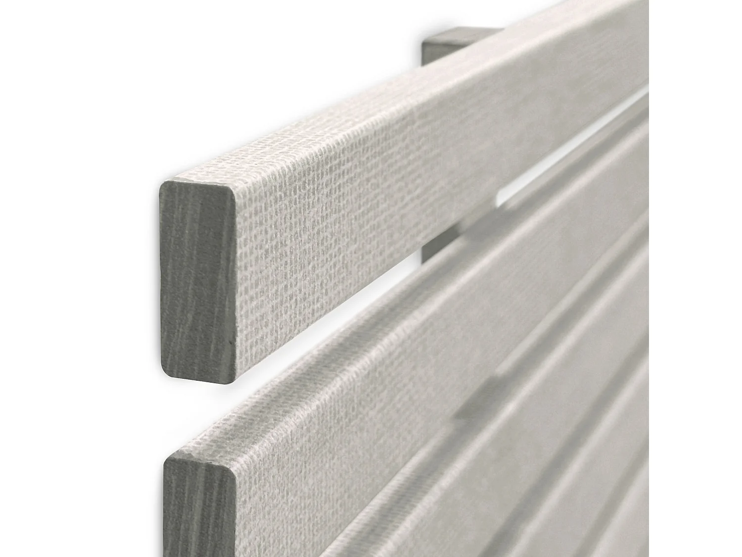 DHOME Tête de Lit Bois Recyclé Dm Style Palette Japonaise 80x46cm Lits 80/90 - Gris Tribal