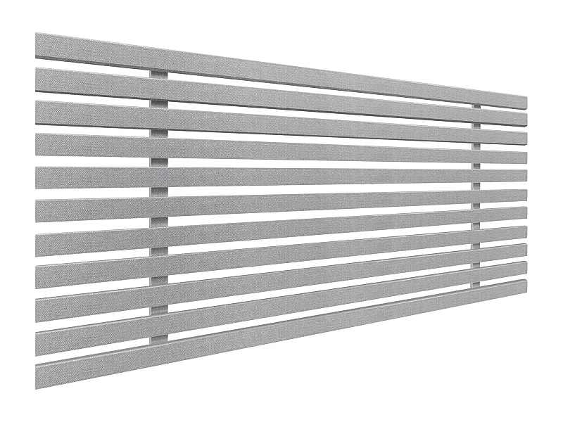 DHOME Testiera in Legno Riciclato Dm Stile Pallet Giapponese 90x46 cm Letti 80/90 - Punte Grigie