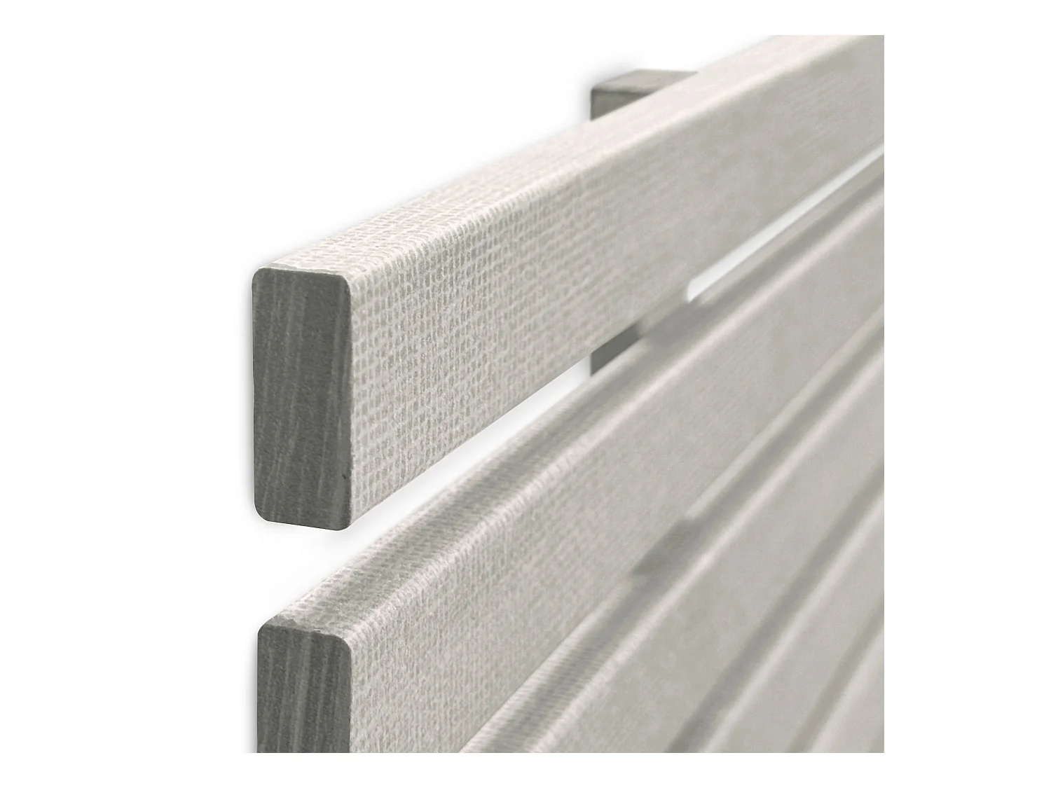 DHOME Tête de Lit Bois Recyclé Dm Style Palette Japonaise 105x46cm Lit 105 - Gris Tribal