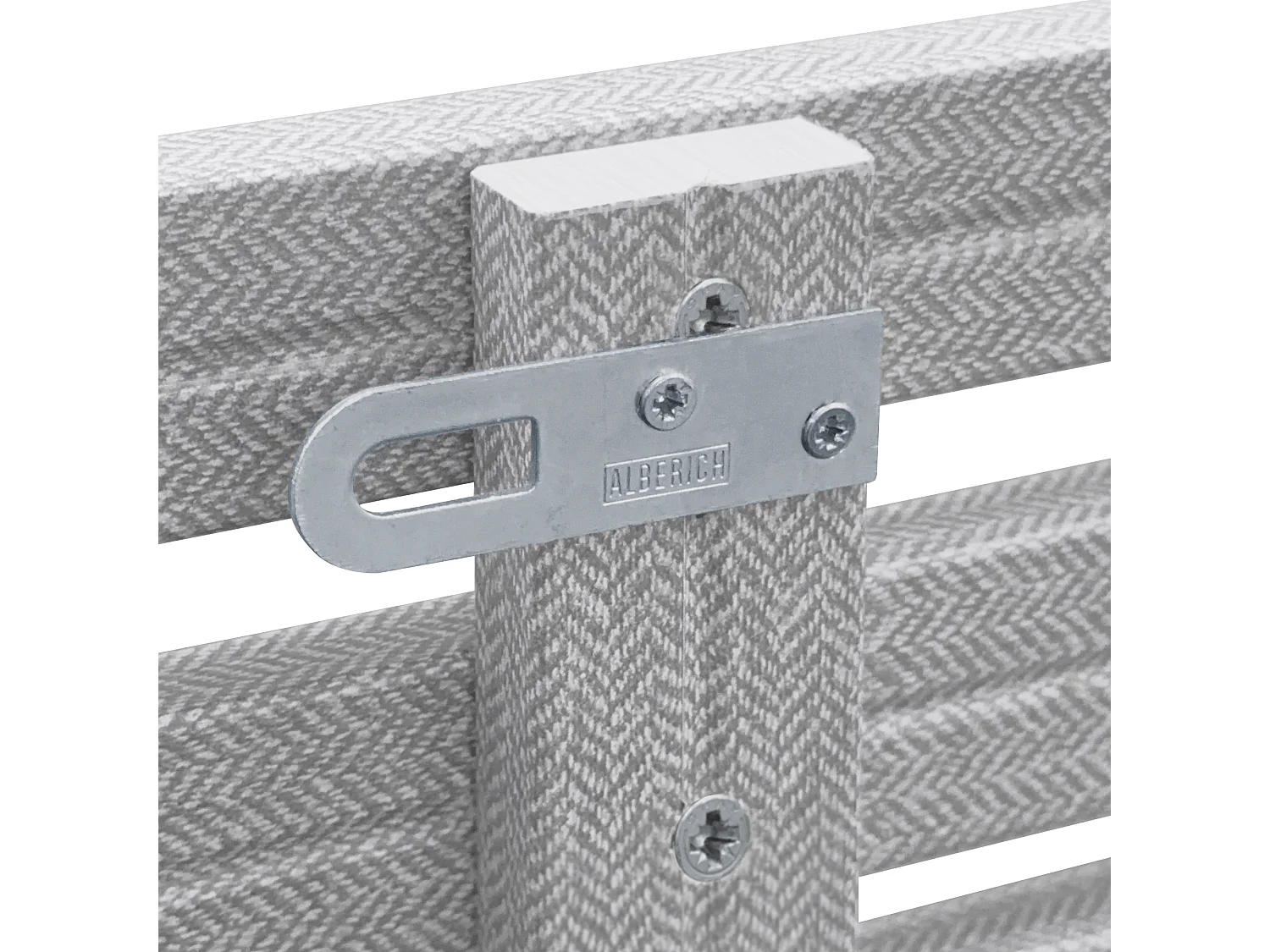 DHOME DM-Kopfteil aus recyceltem Holz, doppelter japanischer Palettenstil, unterteilt in 2 Teile, 220 x 46 cm, Betten 220 – graue Spikes